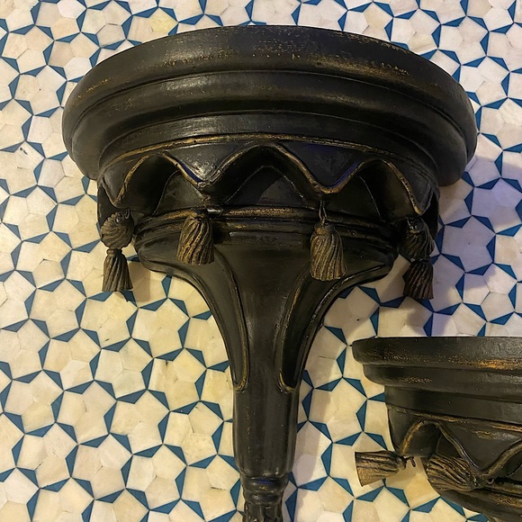 Maitland Smith Pair of Regency Style Wall Scones - Picture 3 of 8